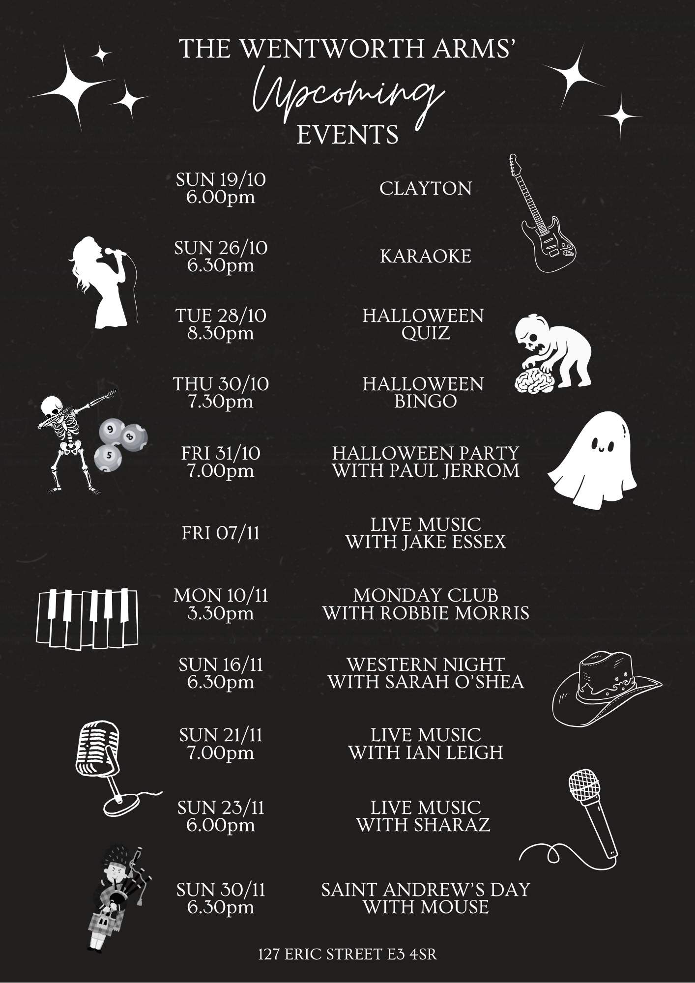 Dark Minimalistic Weekly Schedule Instagram Story.zip - 32 EVENTS